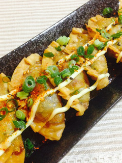簡単!余った餃子はパリパリの揚げ餃子に!-レシピのメイン写真