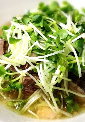 鯖缶のカイワレのせ-レシピのメイン写真