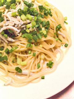 しらすとあさつきの和風クリームパスタ-レシピのメイン写真