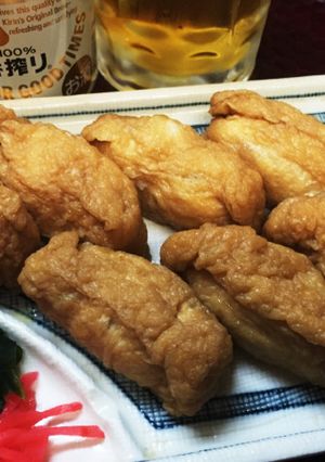 いなり寿司かんぴょう白胡麻入り-レシピのメイン写真