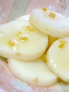 柚子の風味で♪長芋のホクホク煮-レシピのメイン写真