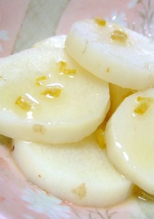 柚子の風味で♪長芋のホクホク煮-レシピのメイン写真