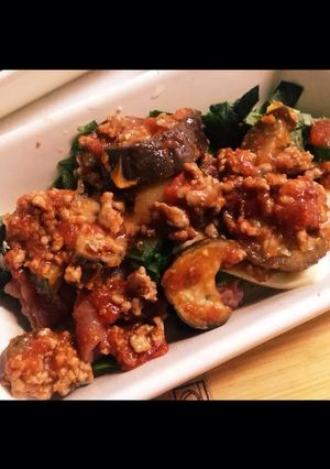 ミートソースのリメイク料理 グラタン-レシピのメイン写真