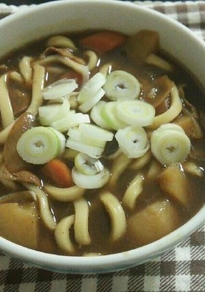 残りのカレーを使ったカレーうどん-レシピのメイン写真