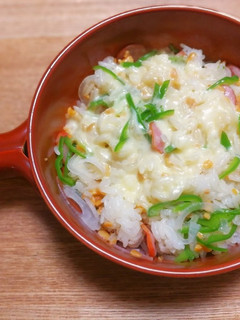◆納豆ピザライス◆-レシピのメイン写真