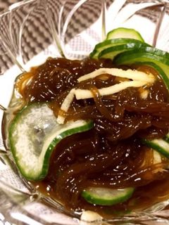 生もずくの酢の物-レシピのメイン写真