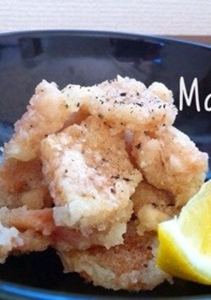 レンジでおつまみ☆鶏胸のパリパリ揚げ-レシピのメイン写真