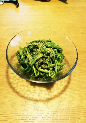 春の味♪こごみのマヨ味噌合え-レシピのメイン写真