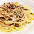 塩昆布・ベコーン・キャベツで簡単☆パスタ