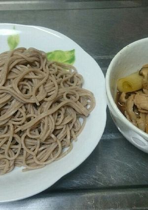 ねぎ豚つけそば-レシピのメイン写真