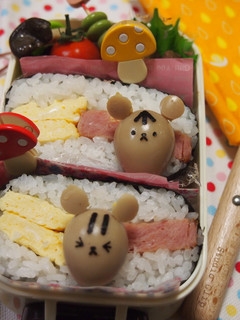 デコおにぎらず♡うずらリスちゃん-レシピのメイン写真