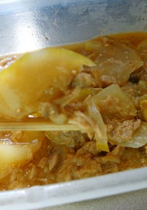最速のレンジできゅうりのサバ缶煮-レシピのメイン写真
