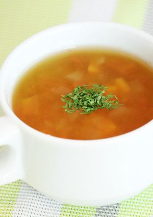 鍋に入れるだけのトマトスープ-レシピのメイン写真