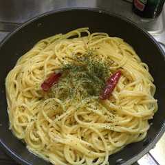 簡単えせカルボナーラ(男の料理)-レシピのメイン写真