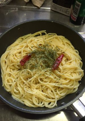 簡単えせカルボナーラ(男の料理)-レシピのメイン写真