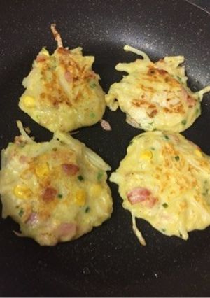 れんこん色々お好み焼き-レシピのメイン写真