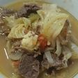 簡単♪切るだけ♪キャベツ牛薄切り洋風煮物