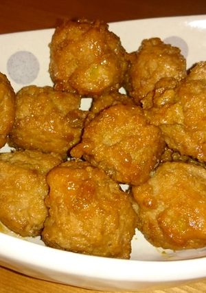 生姜たっぷり☆鳥団子の艶煮-レシピのメイン写真