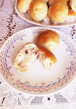 HBでクルミとドライフルーツのプチパン-レシピのメイン写真