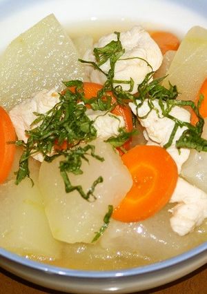 冬瓜を白梅酢で味付けする！-レシピのメイン写真