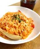簡単☆トマト缶でトマトリゾット