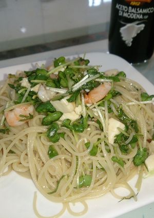 エビとチーズの冷製パスタ-レシピのメイン写真