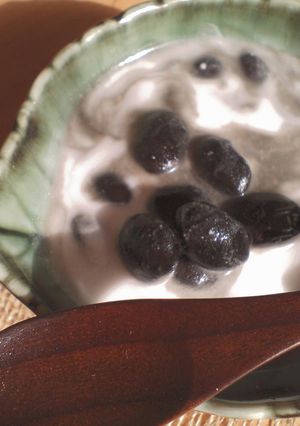 黒豆のココナッツミルクがけ☆-レシピのメイン写真