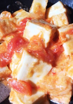 簡単！厚揚げのとろ〜りチーズトマト-レシピのメイン写真