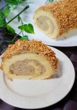 ナッツとプルーンのバタークリームロール-レシピのメイン写真