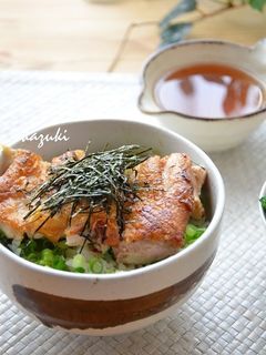 皮パリパリな ひつまぶし風鳥丼-レシピのメイン写真