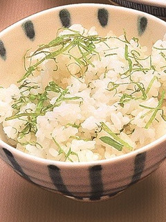大葉ごはん-レシピのメイン写真