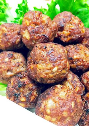 そのままで美味しい！簡単肉団子♪-レシピのメイン写真