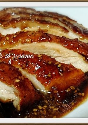 チッキンステーキ胡麻ソース-レシピのメイン写真