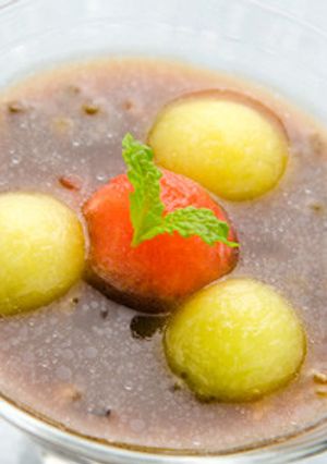 夏の薬膳:緑豆の冷たいお汁粉-レシピのメイン写真