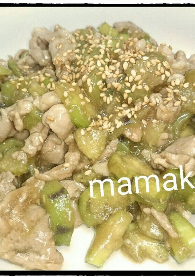 豚肉となすのこってり炒め-レシピのメイン写真