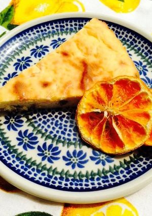低糖簡単！濃厚チーズケーキ レモン風味-レシピのメイン写真