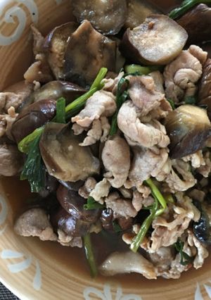 茄子とわけぎとザーサイのさっぱり炒め-レシピのメイン写真