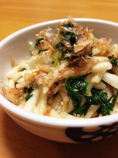 春菊と長芋のおひたし-レシピのメイン写真
