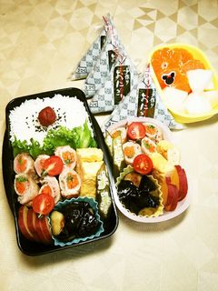 野菜の肉巻き♪お弁当-レシピのメイン写真
