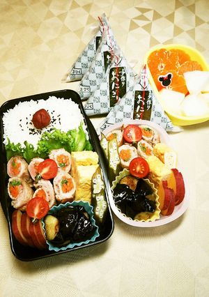 野菜の肉巻き♪お弁当-レシピのメイン写真