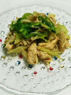 ささみの味噌和えサラダ-レシピのメイン写真