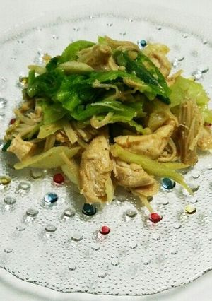 ささみの味噌和えサラダ-レシピのメイン写真
