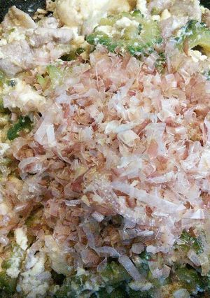 ゴーヤチャンプル風炒めもの-レシピのメイン写真