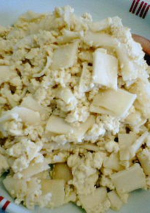 かんぴょうと豆腐の炒り煮-レシピのメイン写真