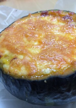 ぼっちゃんかぼちゃのグラタン（簡単）-レシピのメイン写真