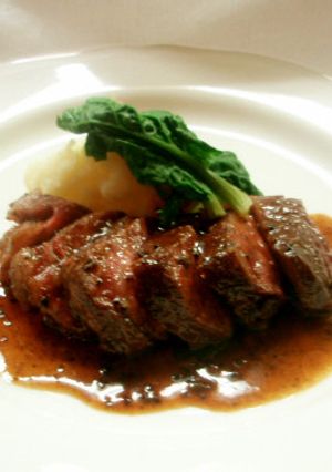 鴨ムネ肉の赤ワインジブニー（治部煮）-レシピのメイン写真
