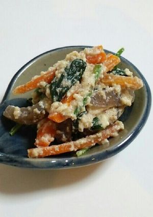 栄養満点☆ほうれん草の白和え-レシピのメイン写真