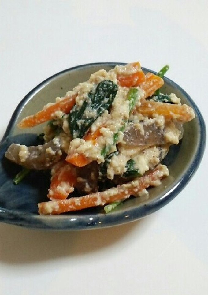 栄養満点☆ほうれん草の白和え-レシピのメイン写真
