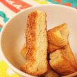 レンジで3分!カリカリ食パンラスク☆☆☆