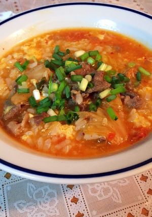 簡単 牛ロース クッパ-レシピのメイン写真